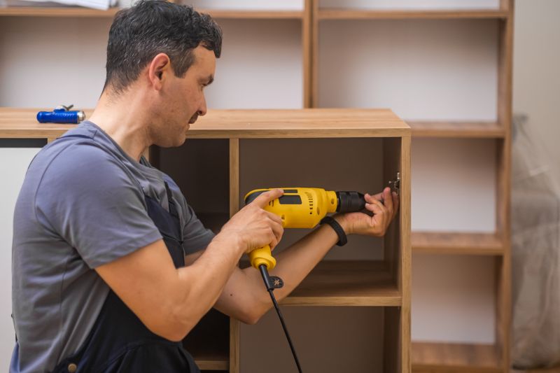 Custom Bookcase Installation in Fairfax, VA